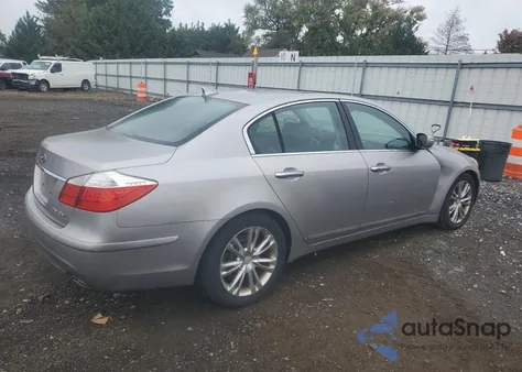 2010 Hyundai Genesis 4.6L из США, поврежденный, VIN KMHGC4DF3AU094747